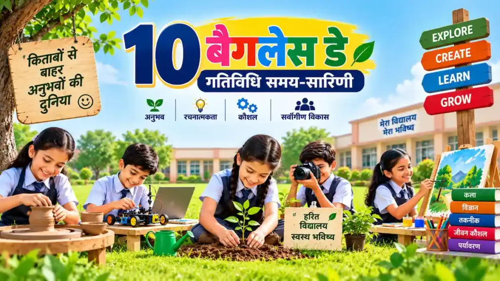 10 बैगलेस डे गतिविधि समय-सारिणी 2026